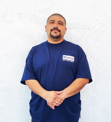 Mark Hernandez, owner of American Made Plumbing
